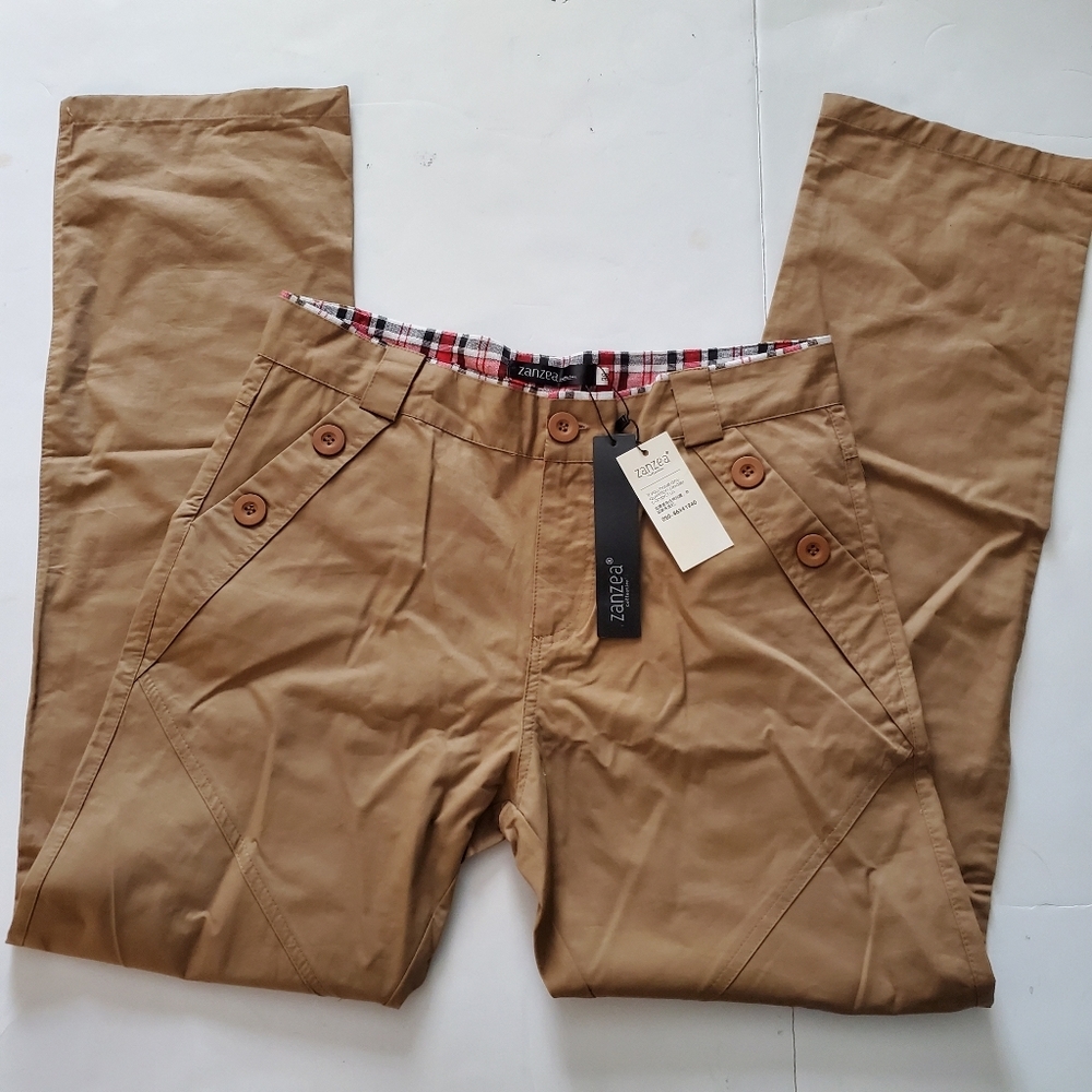 NWT Zanzea Women's cargo light weight pants Sz 30